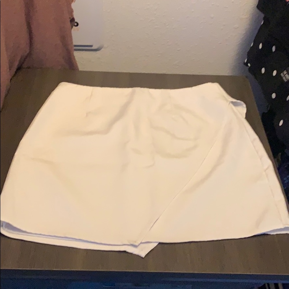 White Envelope Skirt